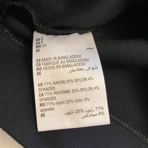 Pull-on stretchy pants with side ankle snap detail - NWT - Picture 5 of 16